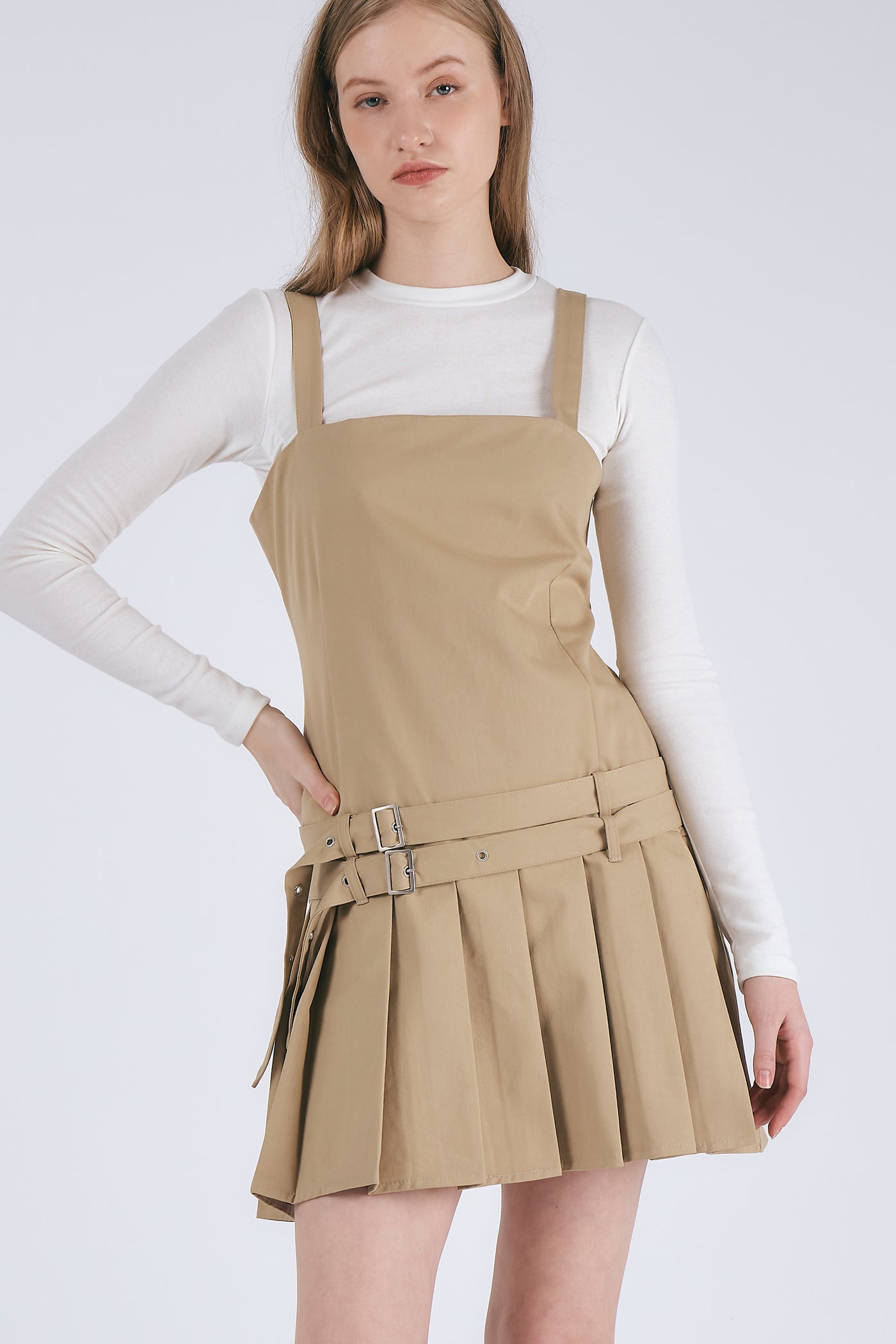 storets.com Taylor Pleated Hem Dress