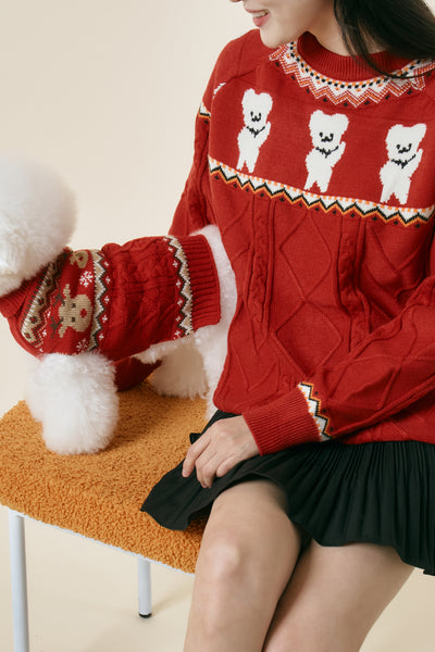 storets.com [STORETS X COSONNE] Teddy Ugly Sweater