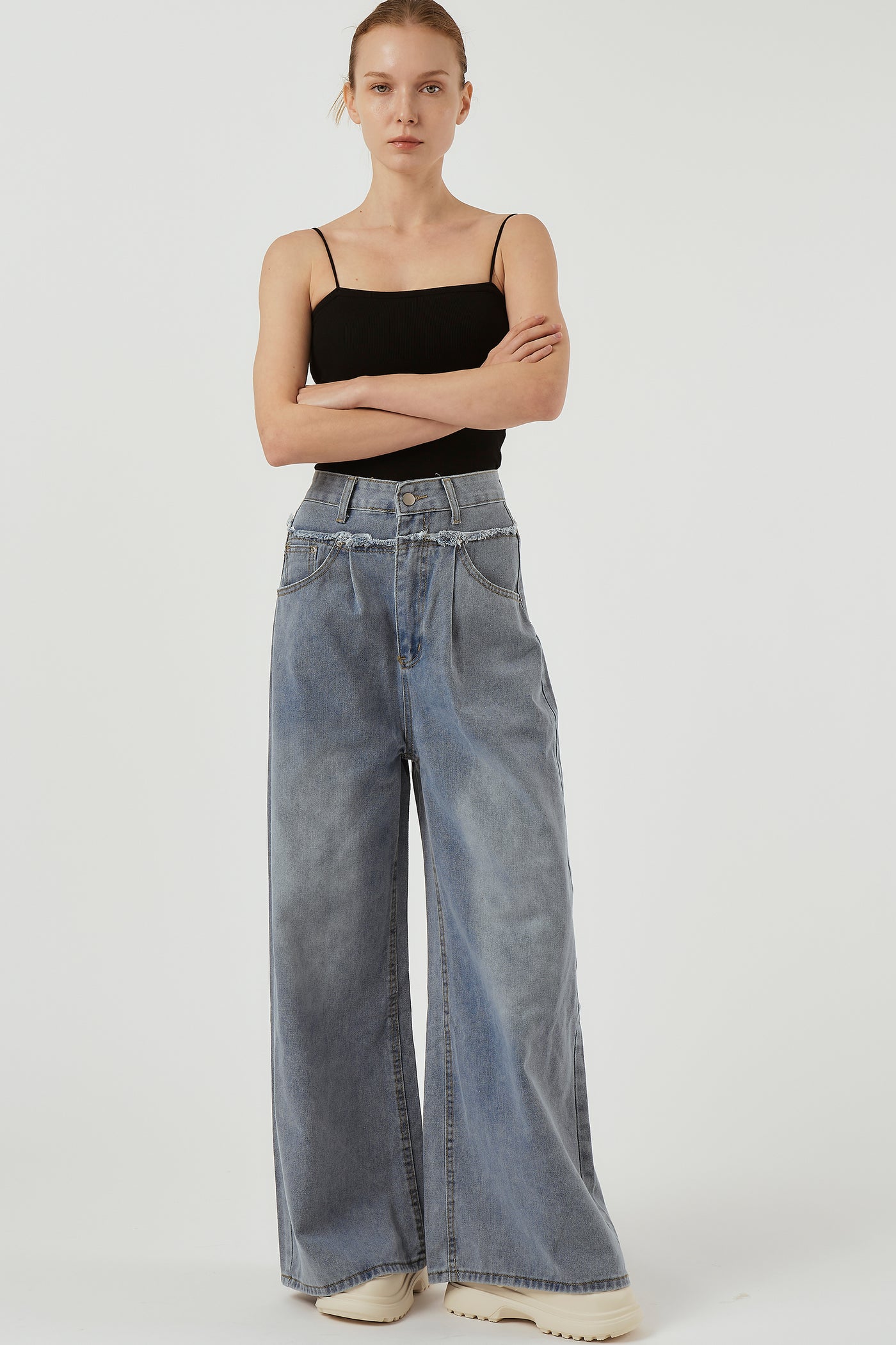 storets.com Vic WIde Legged Jeans