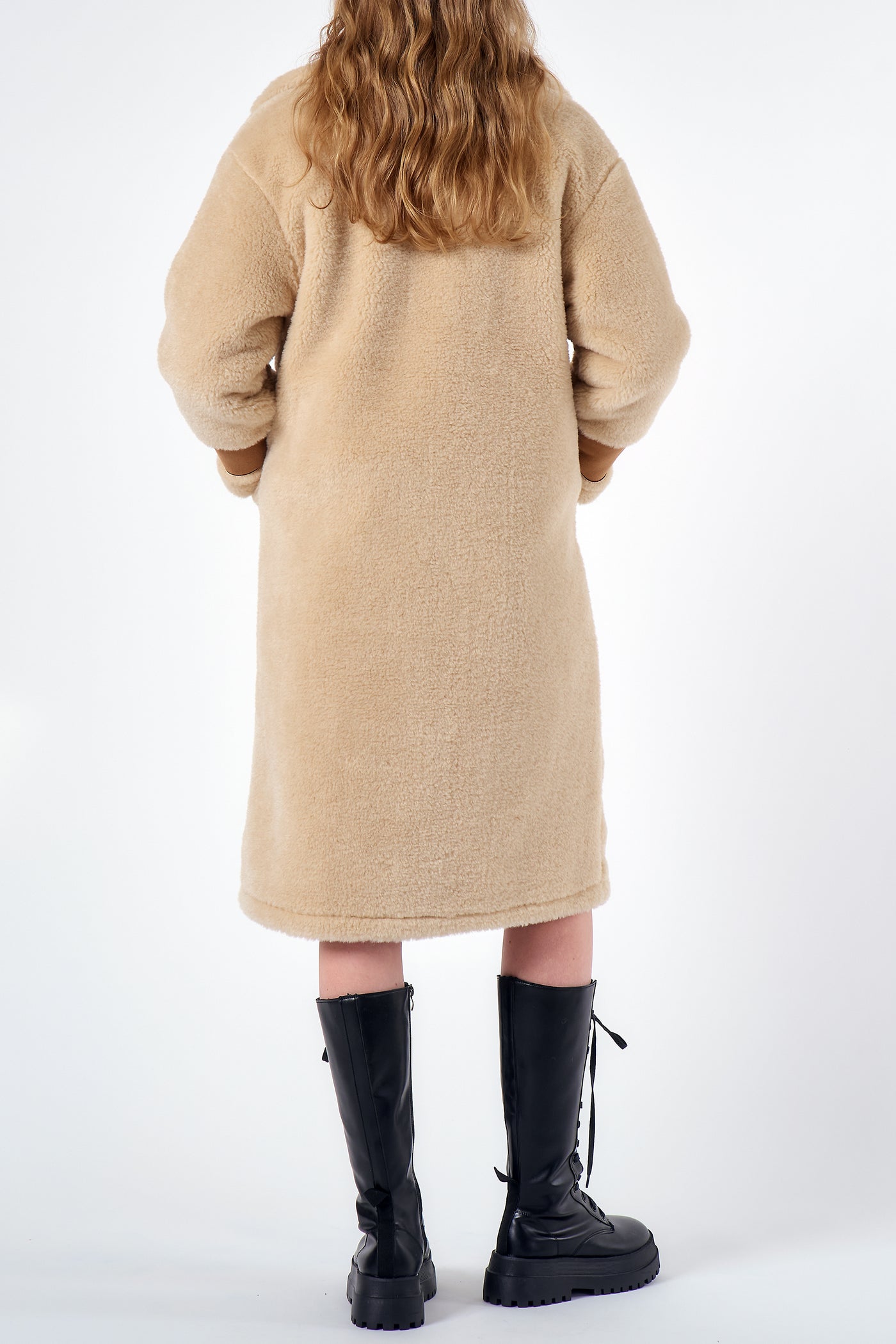 storets.com Victoria Shearling Long Coat