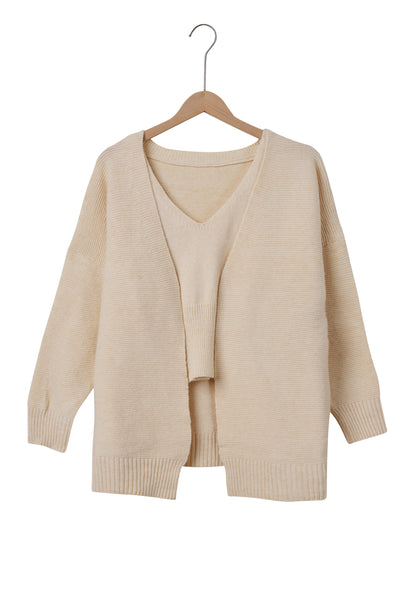 storets.com Chantal Oversized Knitted Top and Cardi Set