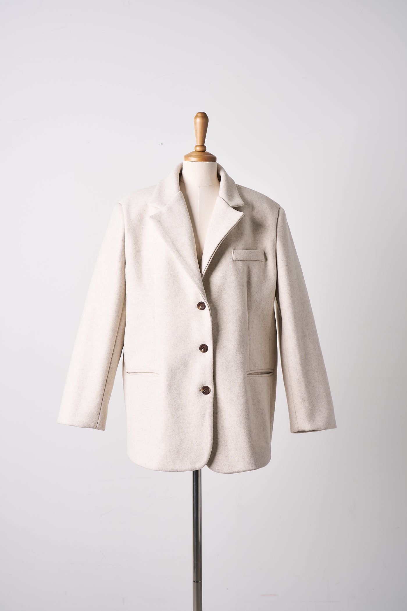 storets.com Poppy Woolblend Quilted Blazer