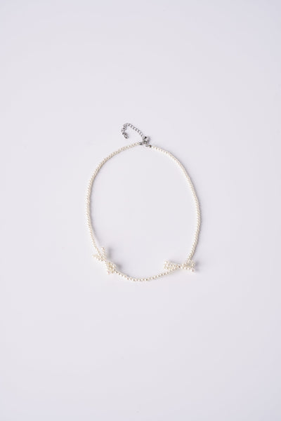 storets.com Faux Pearl Bow Necklaces