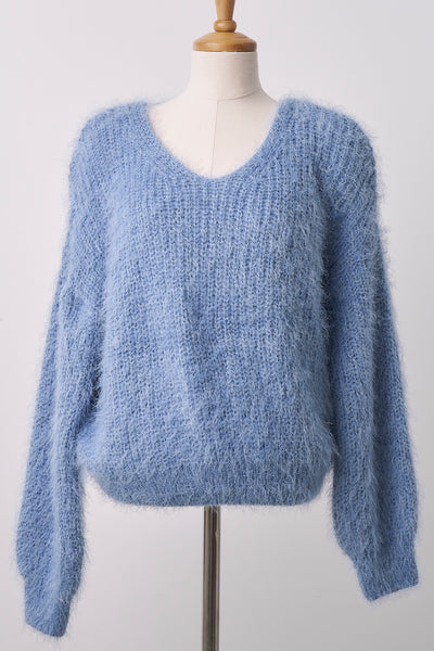 storets.com Zoe Fuzzy Sweater Top