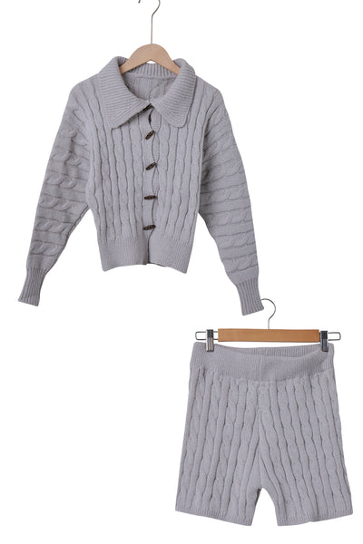 storets.com Milly Sweater Top & Shorts Set