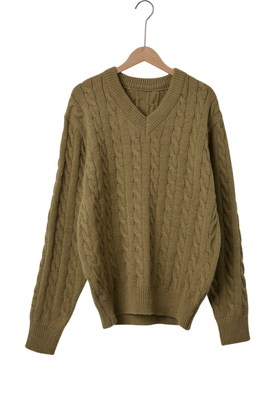 storets.com Gemma Cable Knitted Top (SUSTAINABLE)