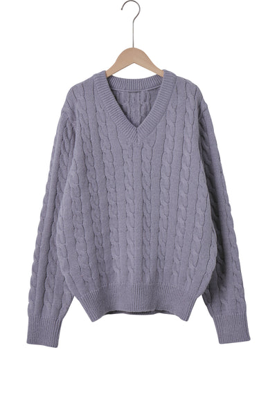 storets.com Gemma Cable Knitted Top (SUSTAINABLE)