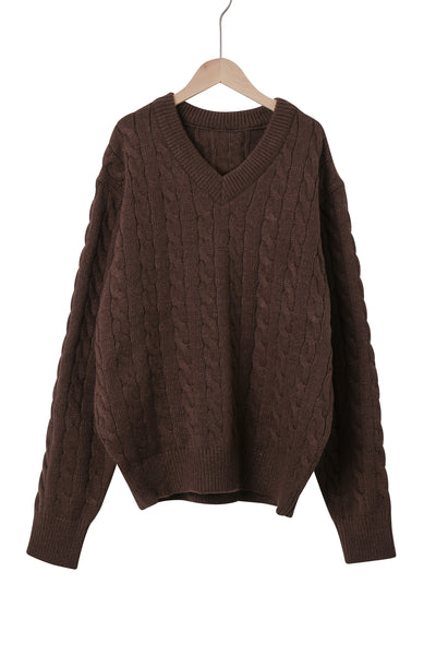 storets.com Gemma Cable Knitted Top (SUSTAINABLE)