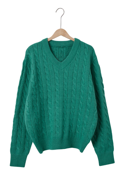 storets.com Gemma Cable Knitted Top (SUSTAINABLE)