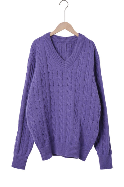 storets.com Gemma Cable Knitted Top (SUSTAINABLE)