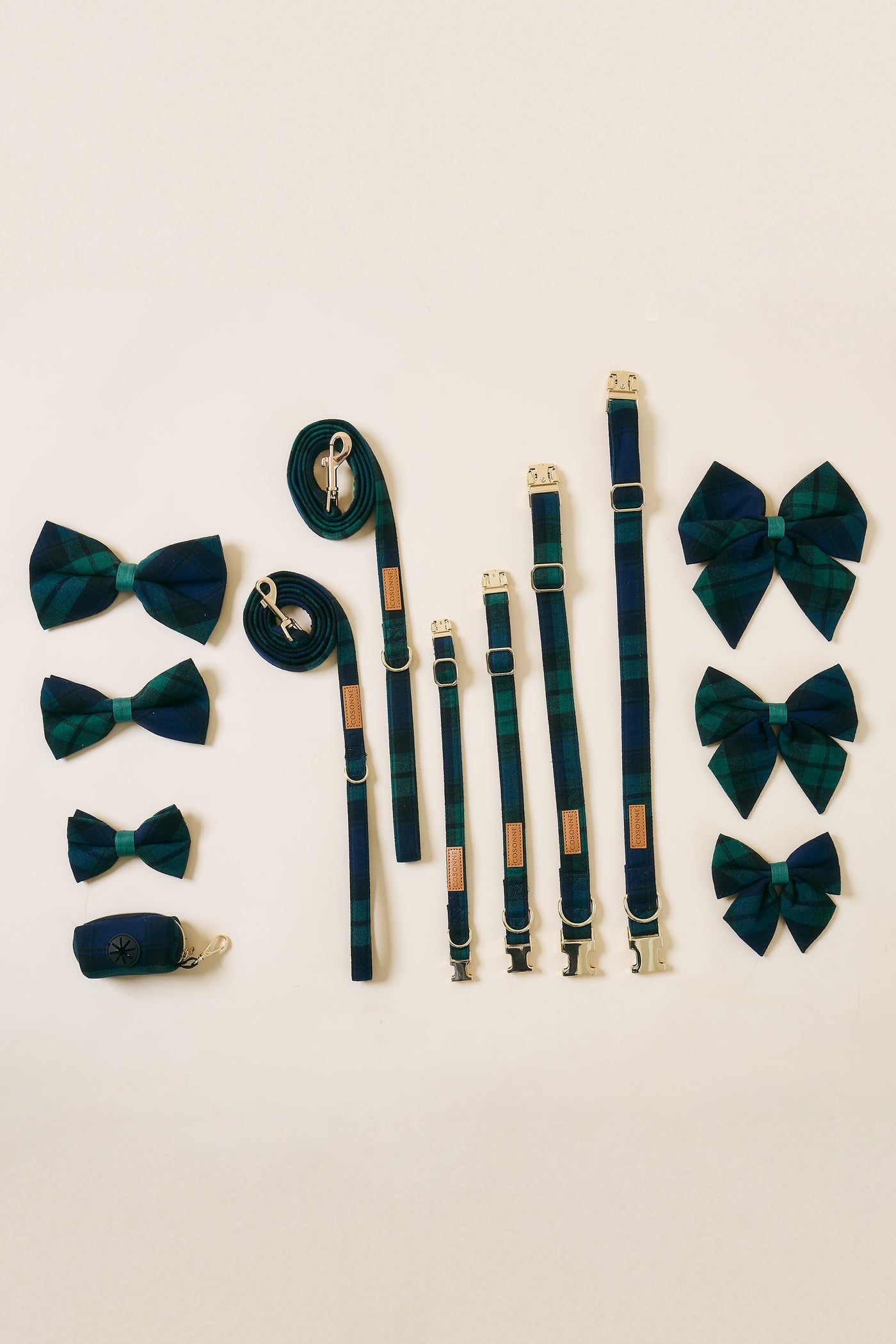 storets.com [COSONNE] Tartan Pet Neck Collar