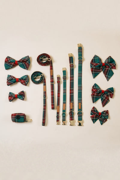 storets.com [COSONNE] Tartan Pet Neck Collar