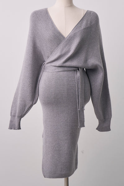 storets.com Ella Wrap Sweater Dress