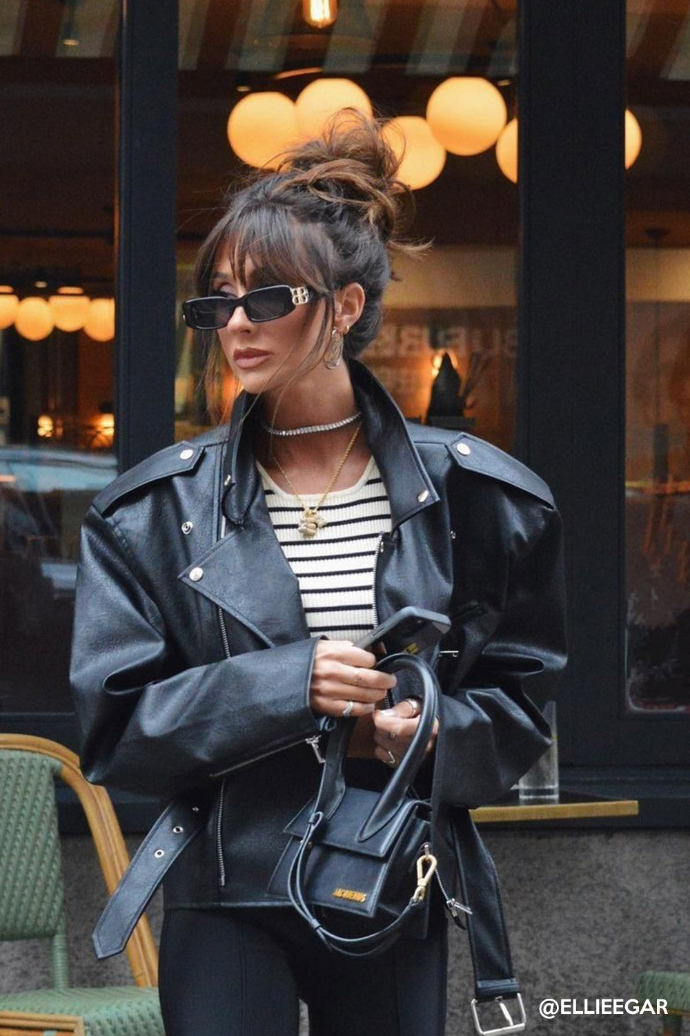 storets.com Megan Oversized Rider Jacket