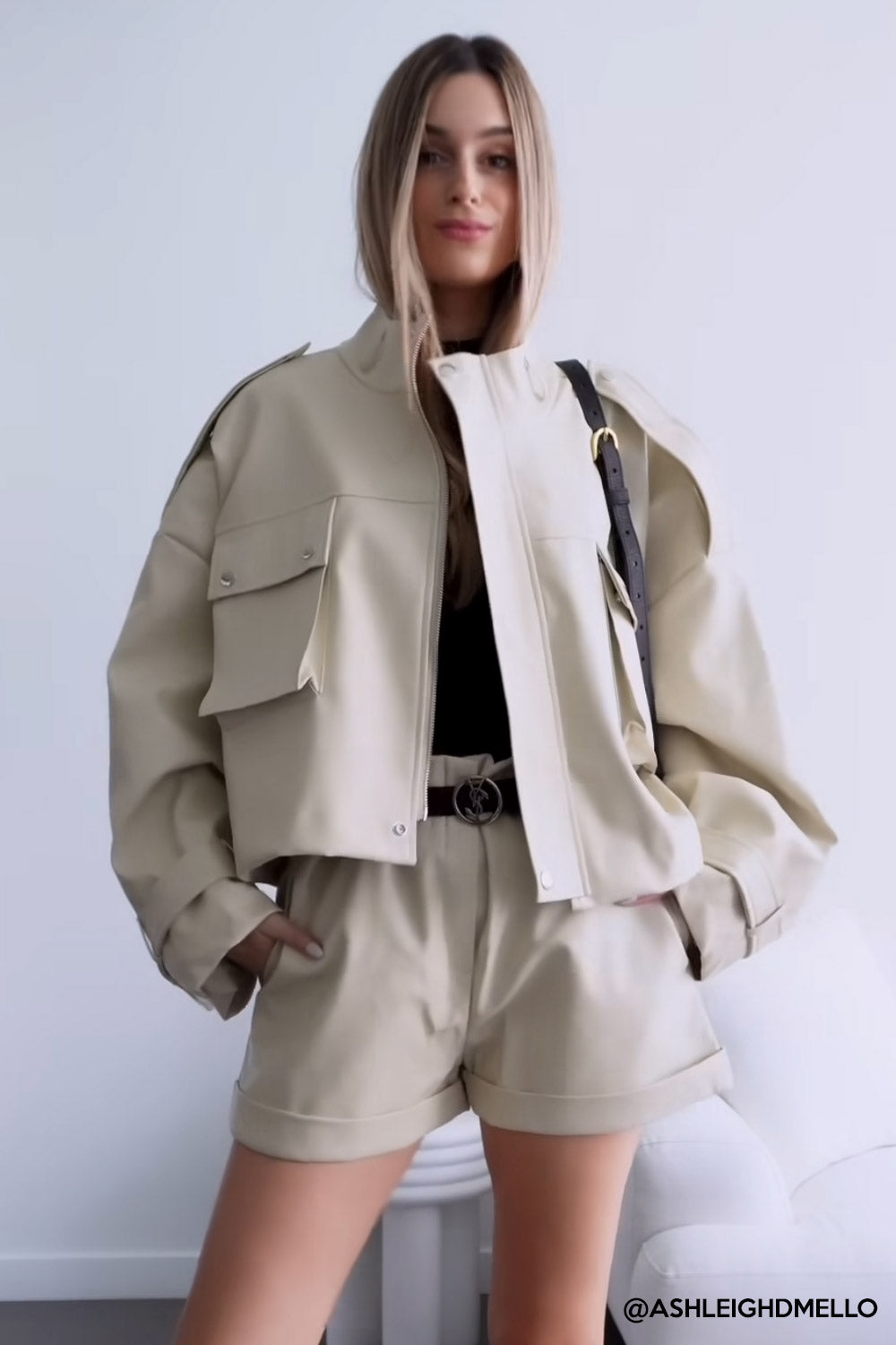 storets.com Naomi Oversized Pleather Jacket