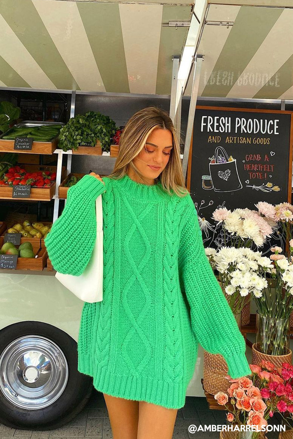 storets.com Avery Cable Sweater/Dress