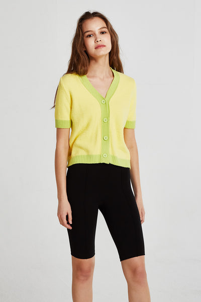 storets.com Lucy Contrast Trim Cardigan