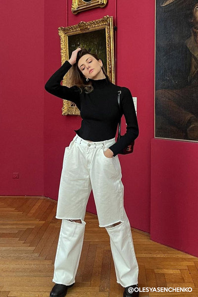 storets.com Vera Slash Cutout Jeans