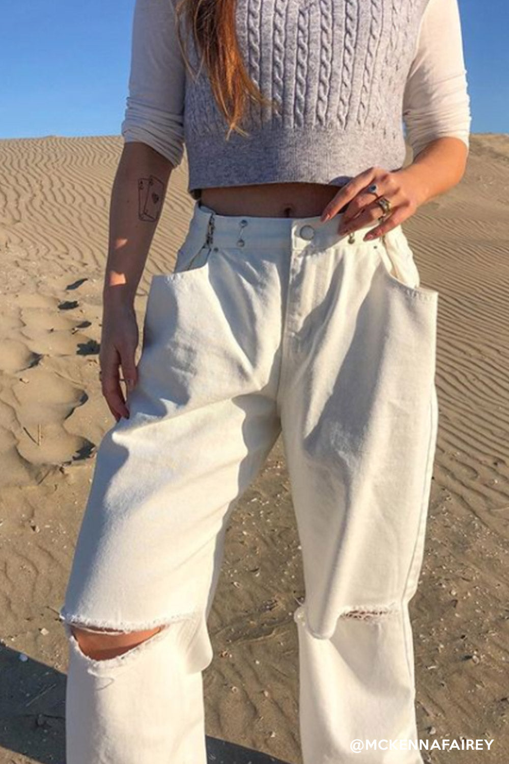 storets.com Vera Slash Cutout Jeans