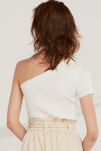 storets.com Cara One-Shoulder Knit Top