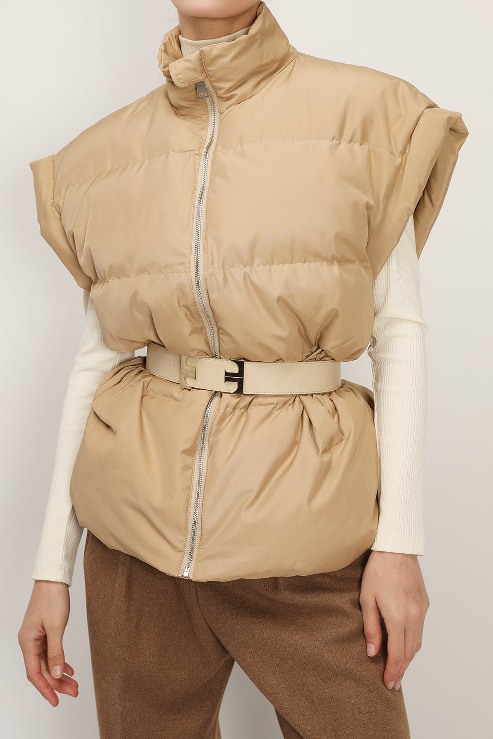 storets.com Sienna Oversized Puffer Vest