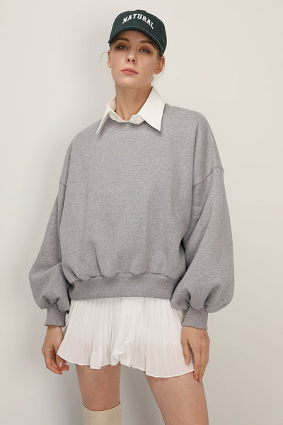 storets.com Lexi Brushed Oversized Sweatshirt