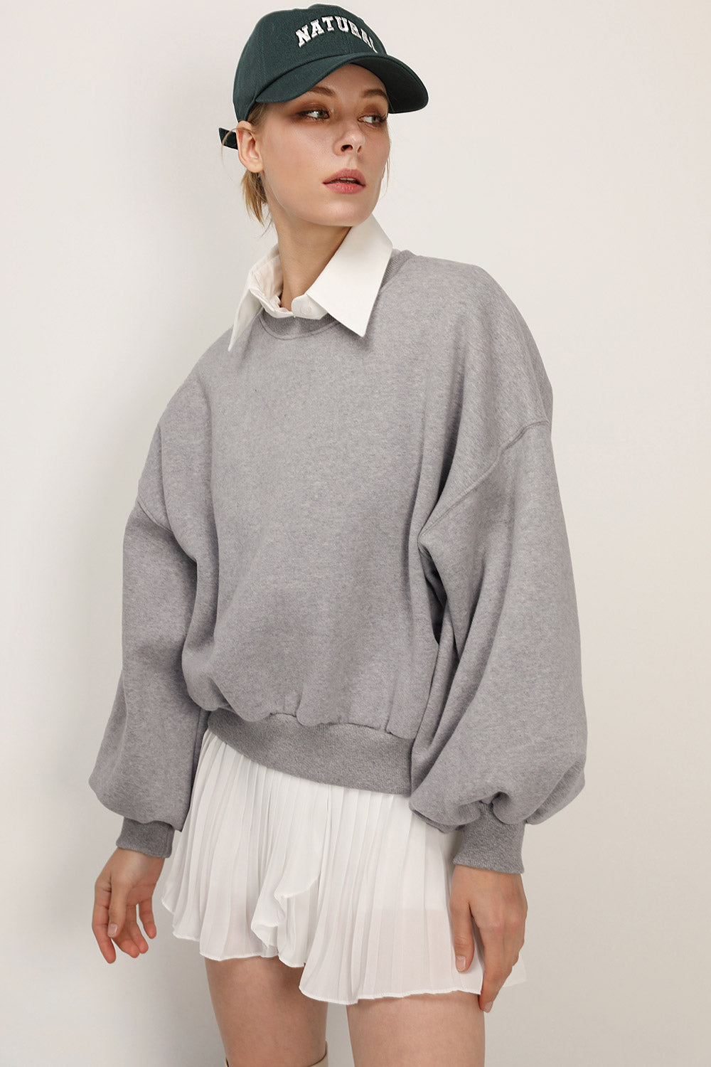 storets.com Lexi Brushed Oversized Sweatshirt