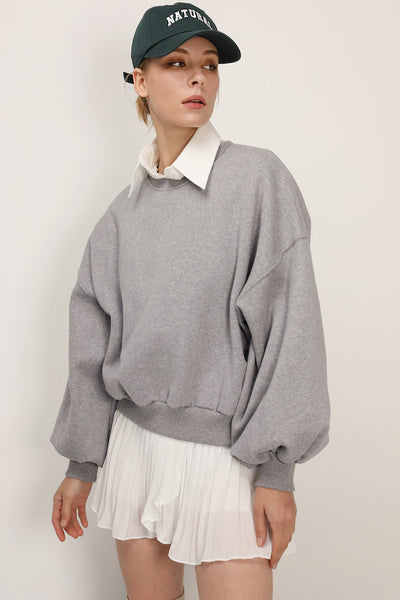 storets.com Lexi Brushed Oversized Sweatshirt
