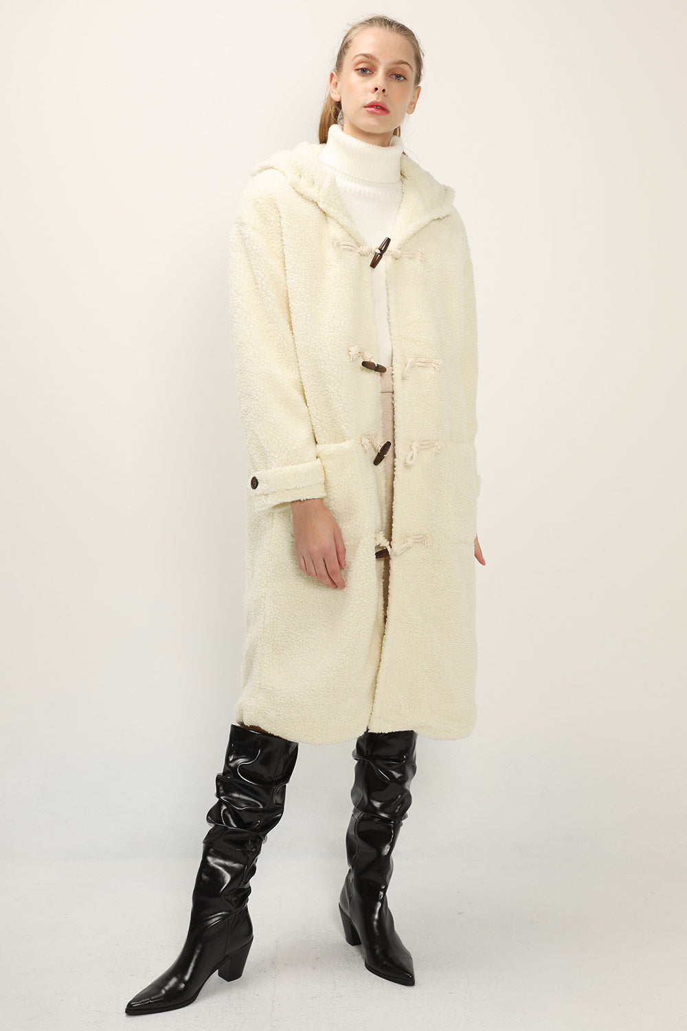 storets.com Aubrey Teddy Duffle Coat