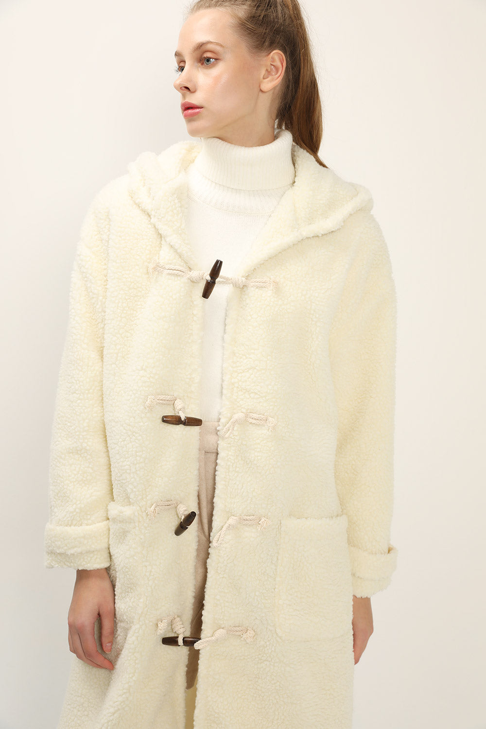 storets.com Aubrey Teddy Duffle Coat