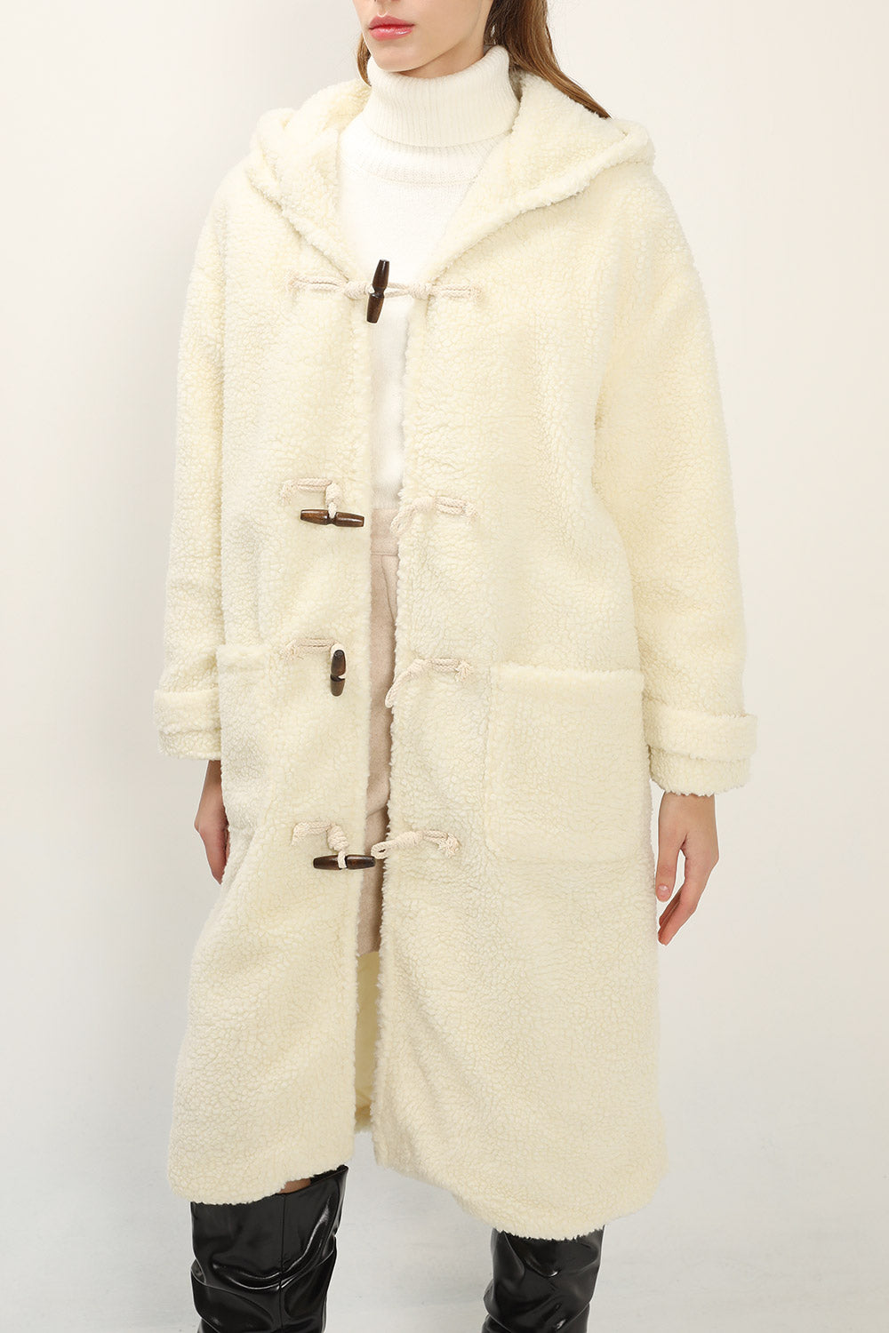 storets.com Aubrey Teddy Duffle Coat