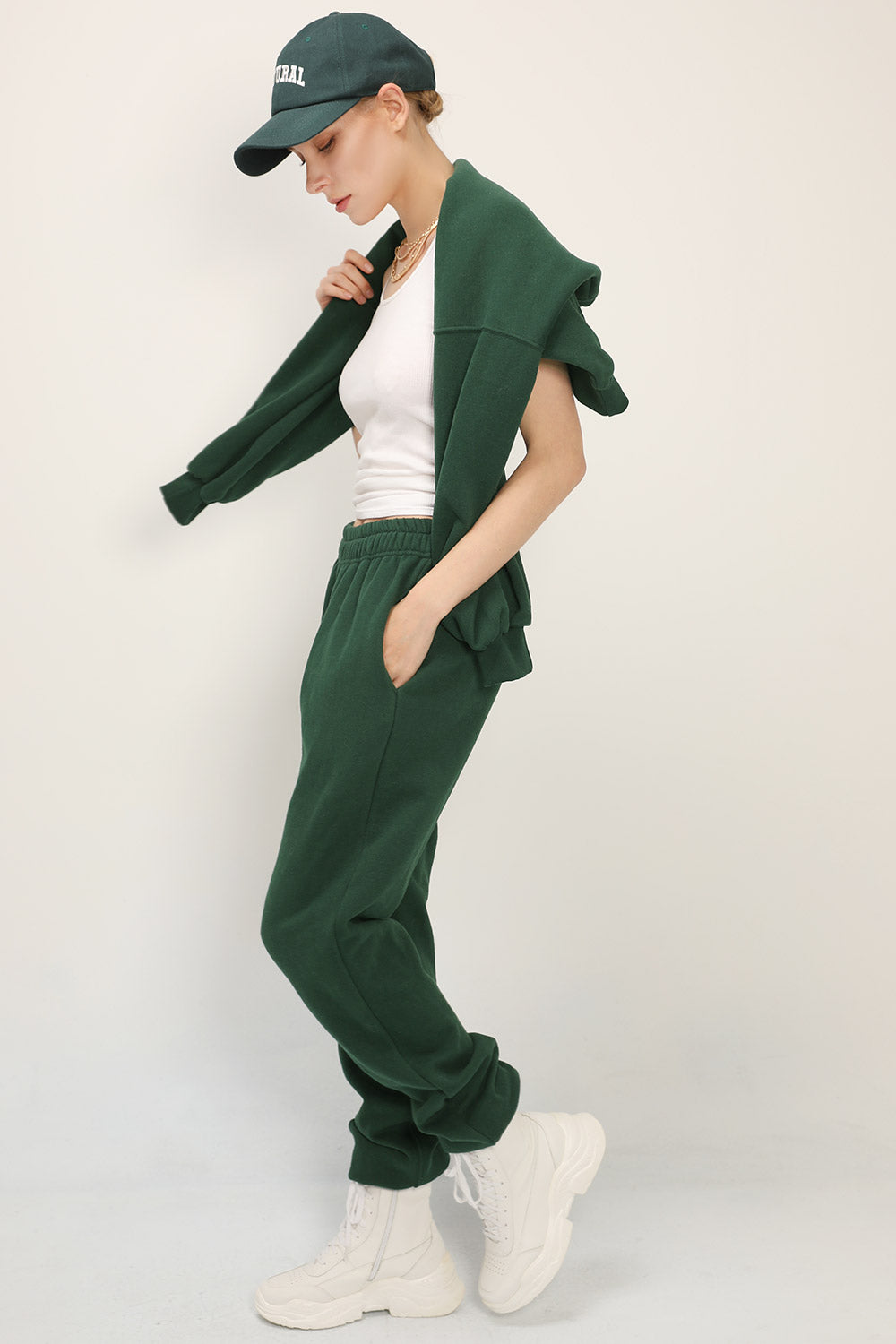 storets.com Lexi Brushed Joggers