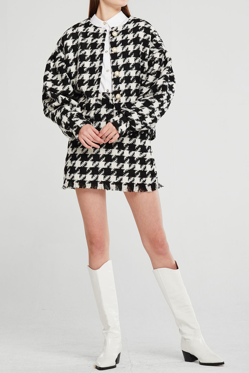 storets.com Lori Houndstooth 2 Piece Set