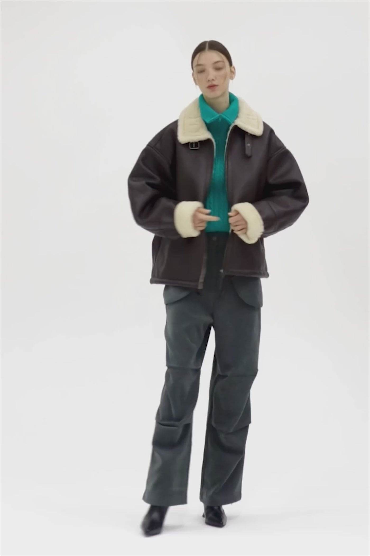 Cia Oversized Aviator Jacket