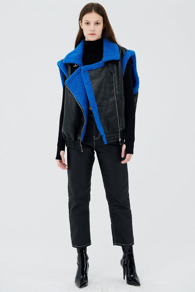 storets.com Arya Faux Shearling Vest