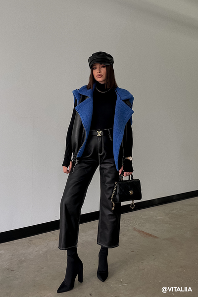 storets.com Arya Faux Shearling Vest