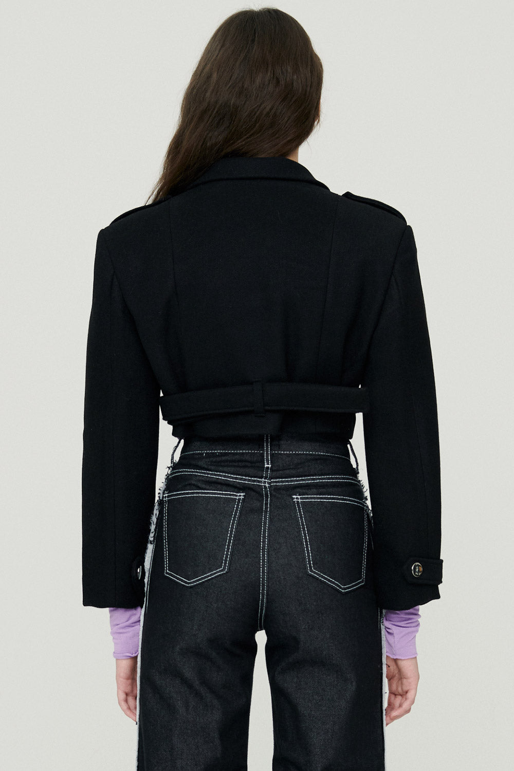 storets.com Bexy Rider Jacket w/ Belt