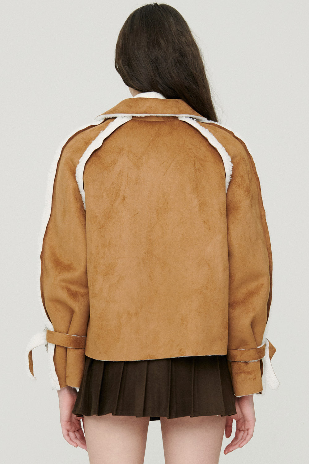 storets.com Sybil Shearling Oversize Jacket