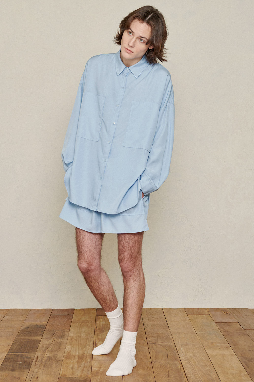 storets.com Oversized Bamboo Shirt