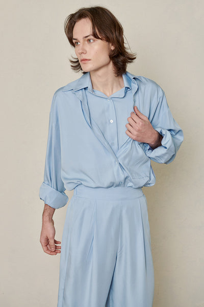 storets.com Multi-Way Layered Bamboo Shirt