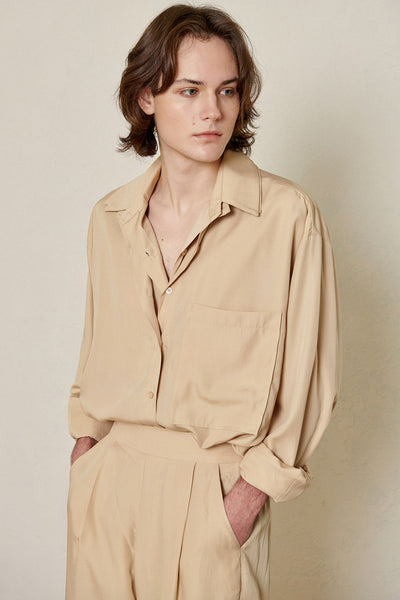 storets.com Multi-Way Layered Bamboo Shirt