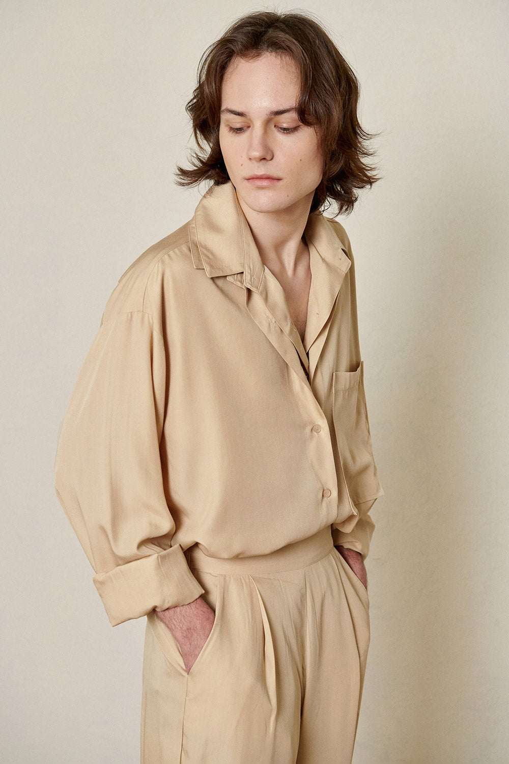 storets.com Multi-Way Layered Bamboo Shirt