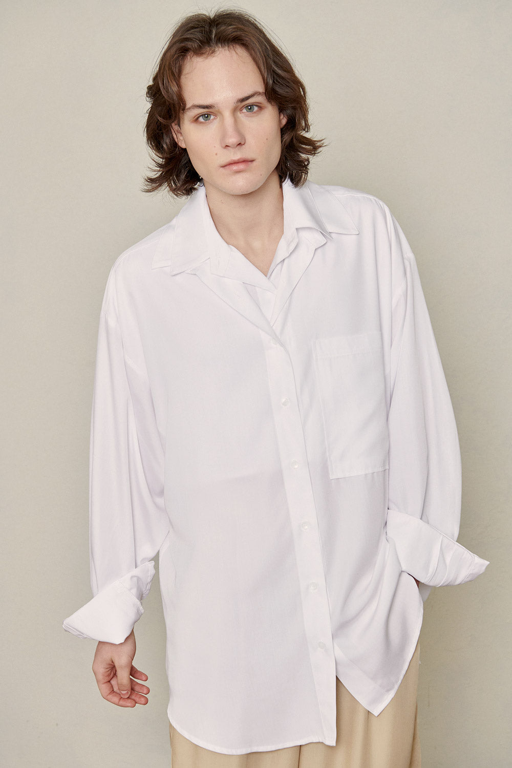 storets.com Multi-Way Layered Bamboo Shirt