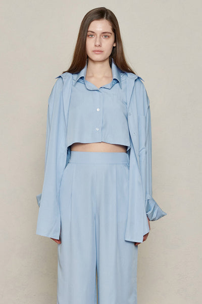 storets.com Multi-Way Layered Bamboo Shirt