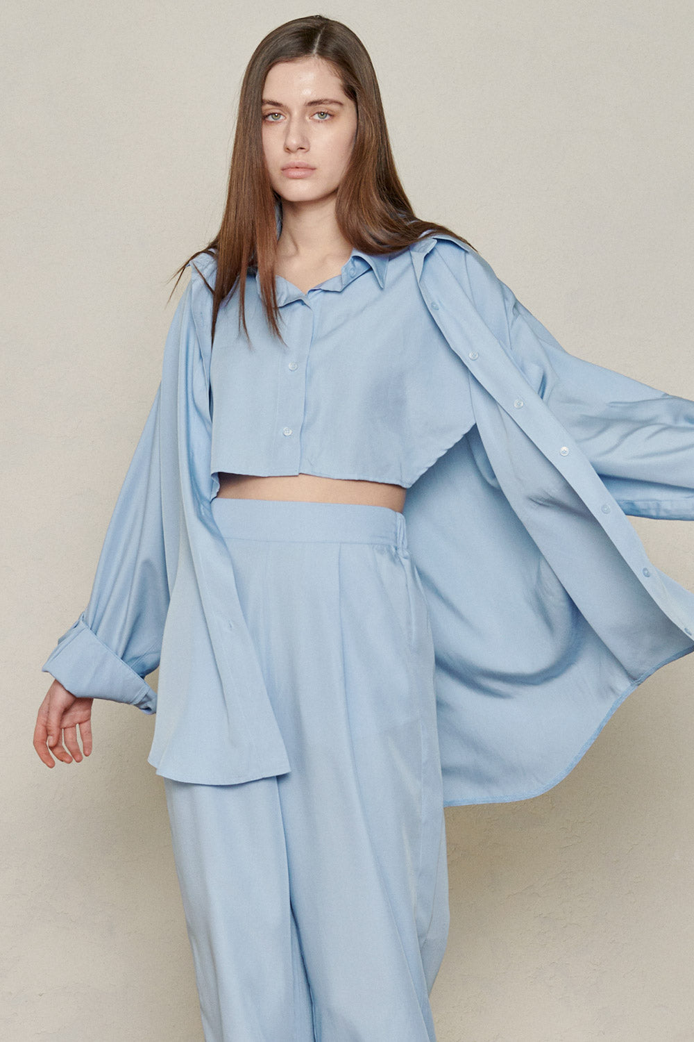 storets.com Multi-Way Layered Bamboo Shirt