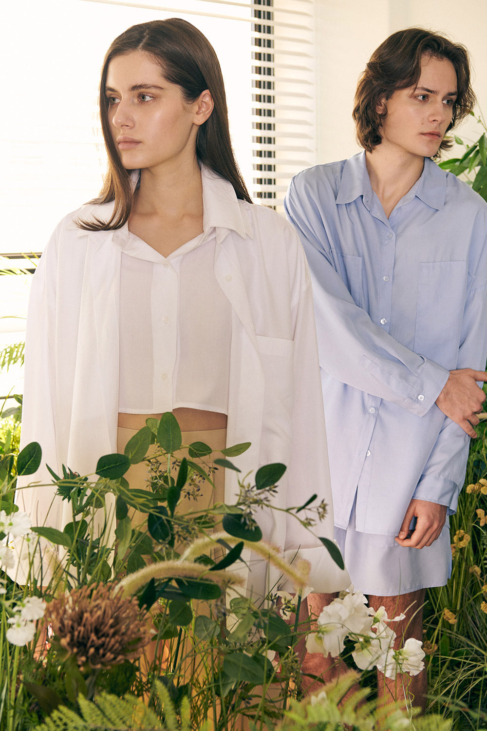 storets.com Multi-Way Layered Bamboo Shirt