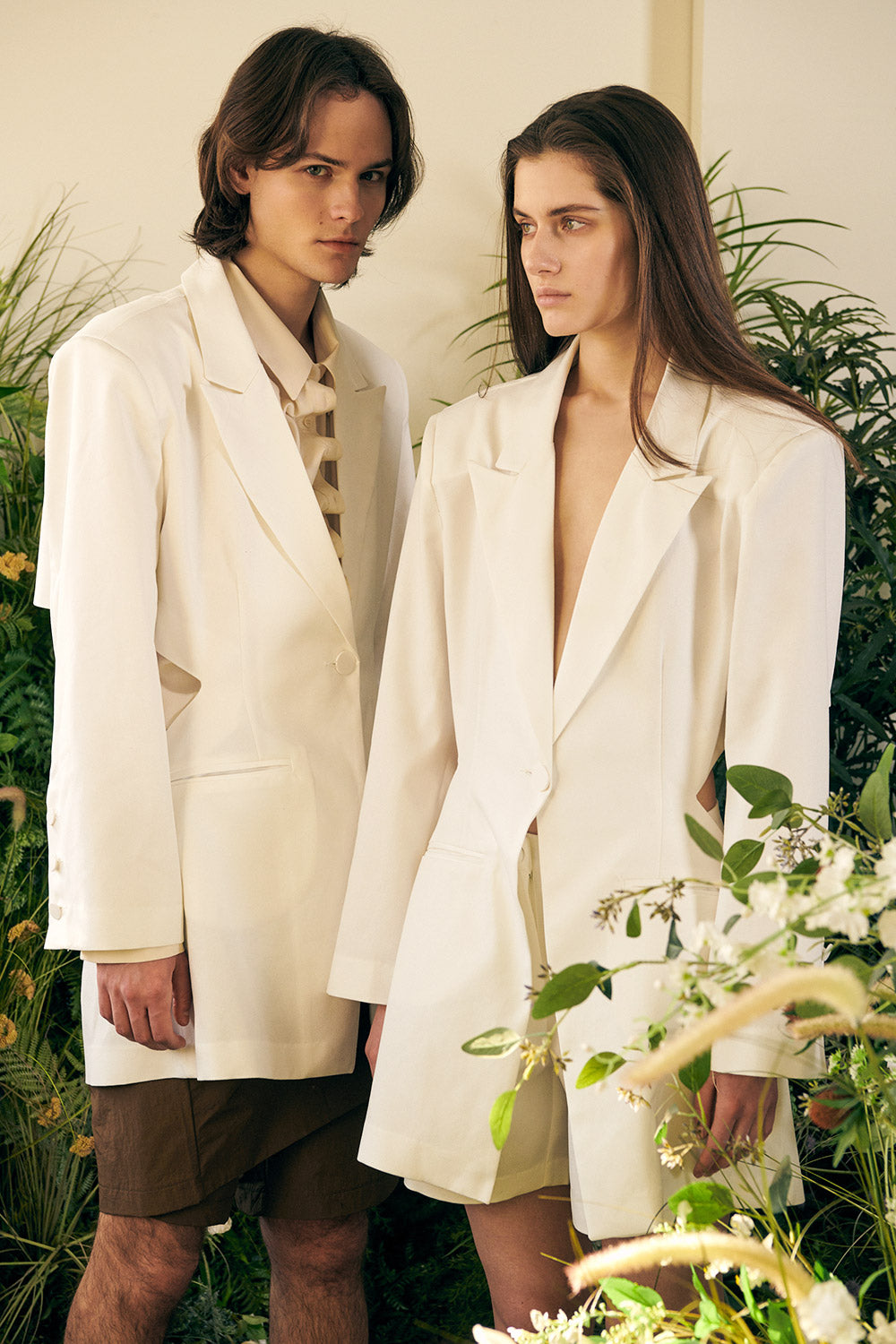 storets.com Recycled Poly Pintucked Shorts