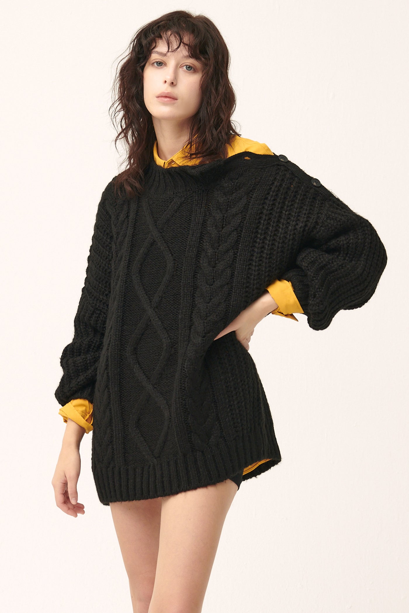 storets.com [NEW] Avery Cable Sweater/Dress