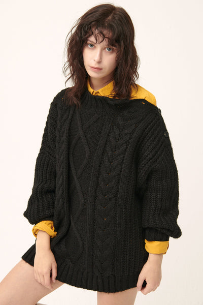 storets.com [NEW] Avery Cable Sweater/Dress