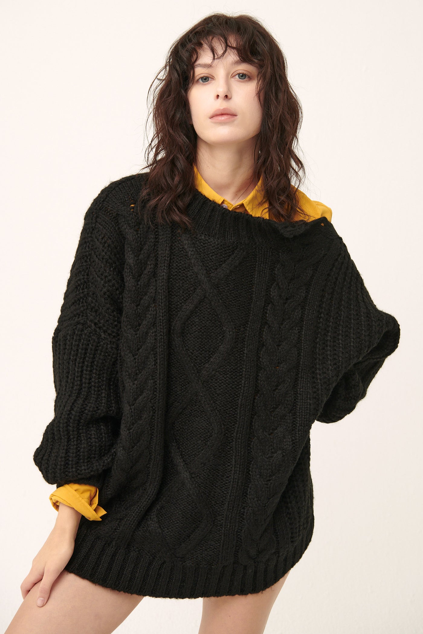 storets.com [NEW] Avery Cable Sweater/Dress